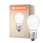 Ledvance Classic LED E27 Pear Frosted 3.4W 470lm - 827 Extra Warm White | Replaces 40W