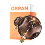 Osram Decor LED Lamp Black Glass E27 3.5W 300lm - 827 Extra Warm White | Replaces 25W