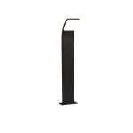 Ansell LED Pedestal Lamp Senza Graphite 6.5W 406lm - 840 Cool White | 60cm - IP54