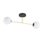 Emibig Ceiling Light Magnum Steel Black | Suitable for 2x E14 - Max 10W