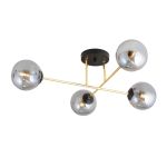 Emibig Ceiling Light Magnum Steel Black | Suitable for 4x E14 - Max 10W