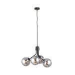 Emibig Pendant Nova Steel Black | Suitable for 4x E14 - Max 10W