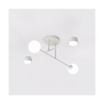 Emibig Ceiling Light Holon Steel Grey | Suitable for 2x G9 - Max 8W, 2x GX53 - Max 12W