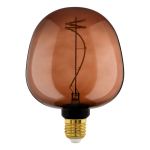 Eglo LED Globe E27 Filament Gold 4W 40lm - 820 Extra Warm White | Dimmable - Replaces 15W