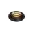 SLV Horn 1 Spot Circular Black Round | Cutout 75mm - Suitable for 1x GU10