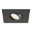 SLV New Tria 75 XL Spot Aluminium Black Square | Cutout 75mm - Suitable for 1x GU10 