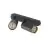 SLV Grip! Aluminium Spot Black | Suitable for 2x GU10