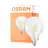 Osram Classic LED E27 Globe Filament Clear 4W 470lm - 827 Extra Warm White | Replaces 40W
