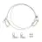 LedVance Panel Security Kit Wire and Bracket 4x