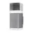 Ledvance Endura Style Alu Wall Light Crystal Stainless Steel Up & Down 9W 800lm - 830 Warm White