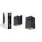 D'Lite Ceiling Light Kubo Aluminium Black Tiltable and Rotatable | IP20 - Suitable for 1x GU10