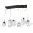 Emibig Pendant Vander Steel Black | Suitable for 6x E27 - Max 15W