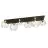 Emibig Ceiling Light Nest Steel Black | Suitable for 6x E27 - Max 15W