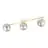 Emibig Ceiling Light Splendi Steel White | Suitable for 3x E14 - Max 10W