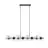 Emibig Pendant Rory Steel Black | Suitable for 8x E14 - Max 10W