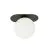 Emibig Ceiling Light Plaza Steel Black | Suitable for 1x E14 - Max 10W
