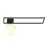 Emibig Ceiling Light Imago Steel Black | Suitable for 1x E14 - Max 10W