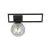 Emibig Ceiling Light Imago Steel Black | Suitable for 1x E14 - Max 10W