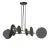 Emibig Pendant Idea Steel Black | Suitable for 4x E27 - Max 10W