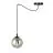 Emibig Pendant Gigi Steel Black | Suitable for 1x E14 - Max 10W