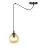 Emibig Pendant Gigi Steel Black | Suitable for 1x E14 - Max 10W