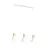 Emibig Pendant Rosa Steel White | Suitable for 3x E27 - Max 15W