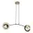 Emibig Pendant Skiva Steel Black | Suitable for 2x E27 - Max 15W