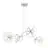 Emibig Pendant Euforia Steel White | Suitable for 4x E27 - Max 15W
