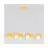 Emibig Pendant Boom Steel Orange | Suitable for 6x G9 - Max 8W