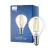 Philips Master Ultra Efficient LED E14 Pear Filament Clear 2.3W 485lm - 827 Extra Warm White | Replaces 40W