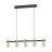 Eglo Pendant Chieveley Steel Black | IP20 - Suitable for 5x E27 