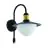 Eglo Wall Light Sirmione Steel Black | IP44 - Suitable for 1x E27 - Motion Sensor