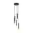 Eglo Pendant Corteva Steel Black | IP20 - Suitable for 5x E27 
