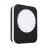 Eglo Wall Light Madriz Aluminium Black 3W 370lm - 830 Warm White | IP44