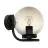 Eglo Wall Light Taverna Steel Black | IP44 - Suitable for 1x E27
