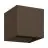Eglo Wall Light Calpi 3 Aluminium Rusty 2.8W 420lm - 830 Warm White | IP54