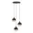 Eglo Pendant Ariscani 1 Steel Black | Suitable for 3x E27