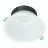 Philips LED Downlight Coreline DN142B Aluminium White 10.7W 1200lm 60D - 840 Cool White | Cutout 155mm - IP54 - Dimmable - White Reflector