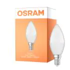 Osram LED Star Classic E14 Candle Frosted 3.3W 250lm - 827 Extra Warm White | Replaces 25W