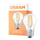 Osram Classic LED E27 Ball Filament Clear 4W 470lm - 865 Daylight | Replaces 40W