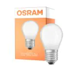 Osram LED Classic LED E27 Pear Filament Frosted 1.2W 255lm - 840 Cool White | Replaces 25W