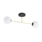 Emibig Ceiling Light Magnum Steel Black | Suitable for 2x E14 - Max 10W