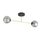 Emibig Ceiling Light Magnum Steel Black | Suitable for 2x E14 - Max 10W