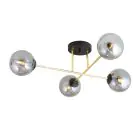 Emibig Ceiling Light Magnum Steel Black | Suitable for 4x E14 - Max 10W