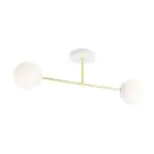 Emibig Ceiling Light Magnum Steel White | Suitable for 2x E14 - Max 10W