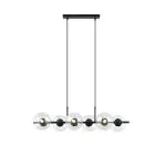 Emibig Pendant Rory Steel Black | Suitable for 6x E14 - Max 10W