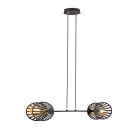 Emibig Pendant Playa Steel Black | Suitable for 2x E27 - Max 15W