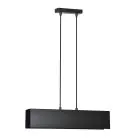 Emibig Pendant Gentor Steel Black | Suitable for 2x E27 - Max 15W