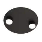 Emibig Ceiling Light Bolx Steel Black | Suitable for 2x GX53 - Max 12W
