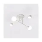 Emibig Ceiling Light Holon Steel Grey | Suitable for 2x G9 - Max 8W, 2x GX53 - Max 12W